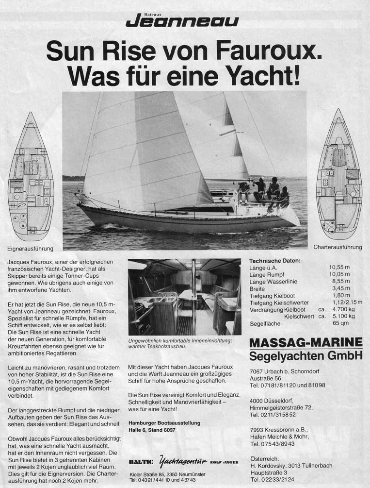 yacht artikel